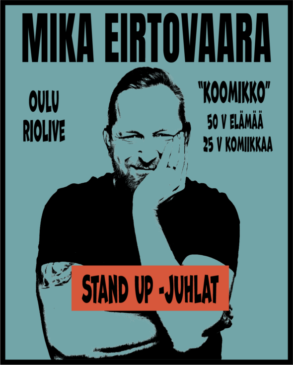 RioLive Stand Up Soolo: Mika Eirtovaara
