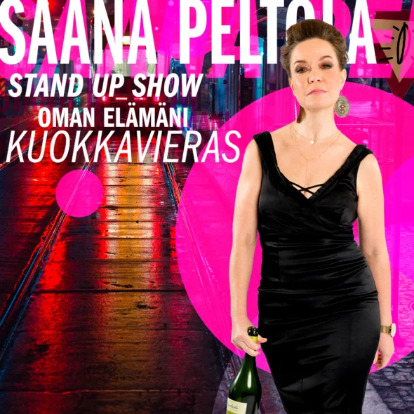 RioLive Stand Up Soolo: Saana Peltola – Oman elämäni kuokkavieras